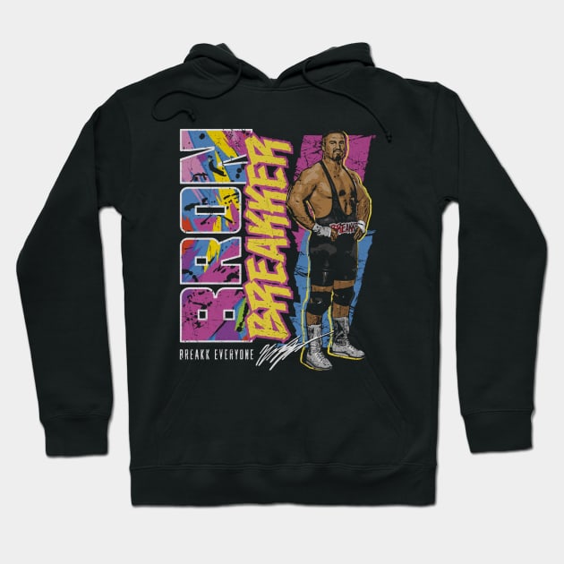 Bron Breakker Retro Hoodie by MunMun_Design